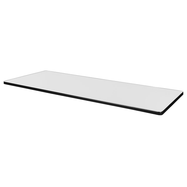 60 X 30 In Rectangle Double Sided Table Top- Ash Grey Or White